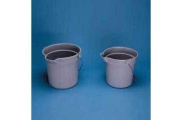 Image of Lagasse Brothers Bucket Round Rubbermaid 14QT RCP 2614 GRA