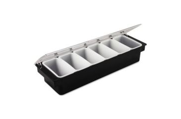 Image of Lagasse Brothers Condimnt DISPNSR,W/6-1PT Insrt 2890-00-BLA