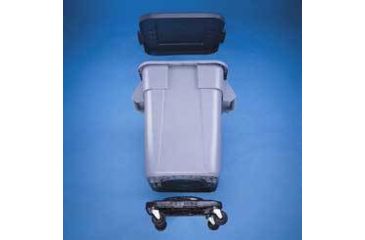 Image of Lagasse Brothers Container Sq Brute Gray 28GAL 3526-00-GRAY