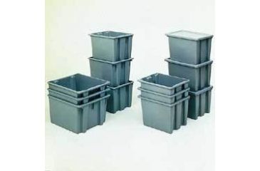 Image of Lagasse Brothers Palletote Box Gray 2.0CU Ft 1731-00-GRAY