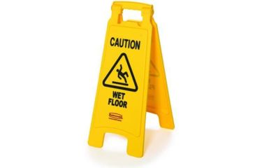 Image of Lagasse Brothers Sign Caution Wet Floor Yel 6112-77-YEL