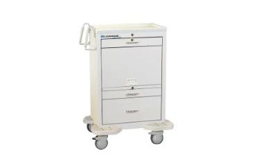 Image of Lakeside Manufacturing Medication Cart White 3 Drawr C-330-MUS-TW, Unit EA