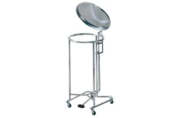 Image of Lakeside Manufacturing Round Linen Hamper W/tilt Lid 4515, Unit EA