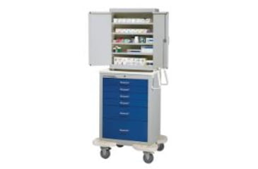 Image of Lakeside Manufacturing Suture Storage Cart 6 Drawer SS-627-2B, Unit EA