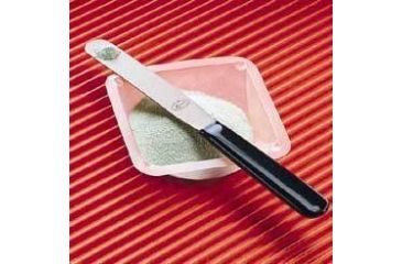 Image of Lamson & Goodnow Spatulas, Stainless Steel, Semi-Flexible, with Cushion-Grip Handle 20040