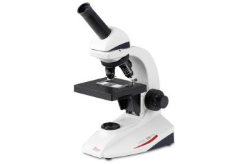 Image of Leica Microsystems DM300 Monocular Compound LED Microscope, Mechanical Stage, Abbe Condensor, 4 Objectives 13613383