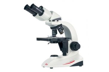 Image of Leica Microsystems DM300 Robust Student LED Compound Monocular Microscope,Mechanical Stage,Abbe Condenser,4x,10x,40x,100x,White 13613303