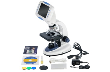 Image of Levenhuk 40-2000x D90L LCD Digital Microscope, White, Middle, 75434
