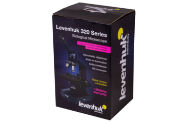 Image of Levenhuk D320L BASE 3M Digital Monocular Microscope, Optical Glass, 40-1000x, 23.2mm, Grey/Black, Middle, 73812