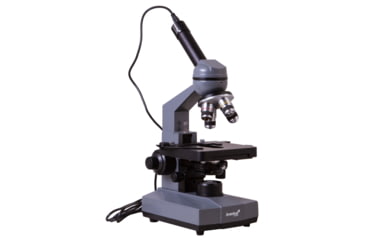 Image of Levenhuk D320L BASE 3M Digital Monocular Microscope, Optical Glass, 40-1000x, 23.2mm, Grey/Black, Middle, 73812