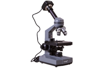 Image of Levenhuk D320L PLUS 3.1M Digital Monocular Microscope, Optical Glass, 40-1600x, 23.2mm, Grey/Black, Middle, 73796