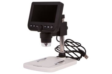 Image of Levenhuk DTX 300 LCD 20-600x Digital Microscope, Black, Middle, NSN N 73343