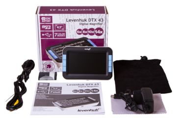 Image of Levenhuk DTX 43 Digital Magnifier, Black, Small, 70421