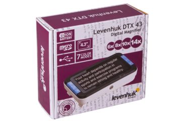 Image of Levenhuk DTX 43 Digital Magnifier, Black, Small, 70421