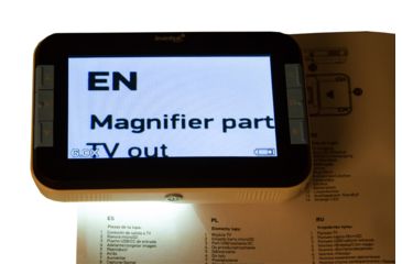 Image of Levenhuk DTX 43 Digital Magnifier, Black, Small, 70421