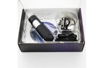 Image of Levenhuk DTX 50 USB Digital Microscope,Black,20-400x,1.3MP Digital Camera 61021