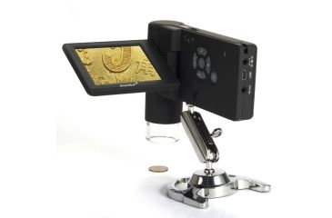 Image of Levenhuk DTX 500 Mobi USB Digital Microscope,Black,20x,200x,500x,5MP Digital Camera 61023