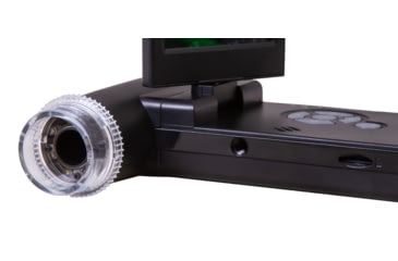 Image of Levenhuk DTX 700 Mobi Digital Microscope, Optical Glass, 10-300x, 0-100mm, Black, Middle, 75076