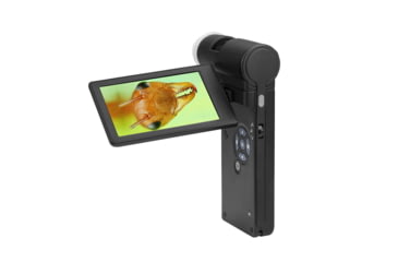 Image of Levenhuk DTX 700 Mobi Digital Microscope, Optical Glass, 10-300x, 0-100mm, Black, Middle, 75076