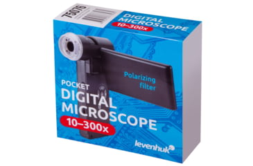 Image of Levenhuk DTX 700 Mobi Digital Microscope, Optical Glass, 10-300x, 0-100mm, Black, Middle, 75076