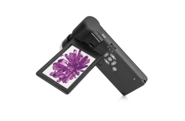 Image of Levenhuk DTX 700 Mobi Digital Microscope, Optical Glass, 10-300x, 0-100mm, Black, Middle, 75076