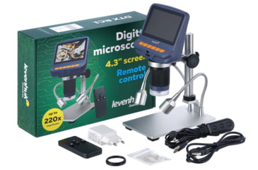 Image of Levenhuk DTX RC 1 Remote Controlled 3-220x Microscope 76821