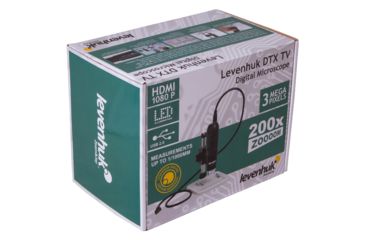 Image of Levenhuk DTX TV Digital Microscope, Black, Small, 70422