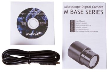 Image of Levenhuk M130 BASE Microscope Digital Camera, Violet, Small, 70353