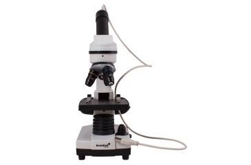 Image of Levenhuk Rainbow D2L 0.3M Digital Microscope, Moonstone, White, Medium 69065