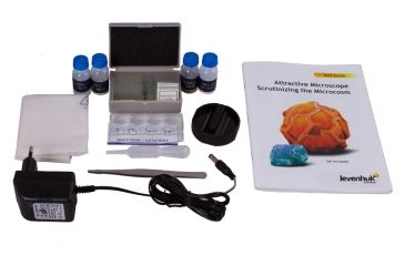 Image of Levenhuk Rainbow D2L 0.3M Digital Microscope, Moonstone, White, Medium 69065