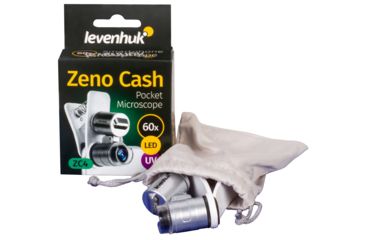 Image of Levenhuk Zeno Cash ZC4 Pocket Microscope, White, Small, 74108
