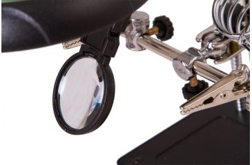 Image of Levenhuk Zeno Desk D11 Magnifier, Black/Silver, Medium 70445