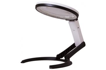 Image of Levenhuk Zeno Desk D13 Magnifier, Black/White, Medium 70446