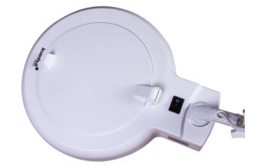 Image of Levenhuk Zeno Lamp ZL17 LED Magnifier, White, Small, 74086