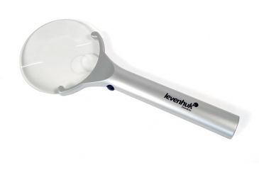 Image of Levenhuk Zeno LED Magnifier Loupe , 88-21 mm, Silver, Medium 38114
