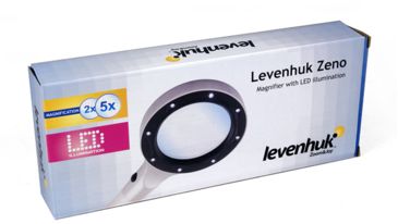 Image of Levenhuk Zeno LED Magnifier Loupe , 88-21 mm, Silver, Medium 38114