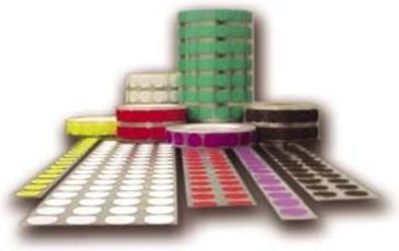 Image of LG International Dot Label WHITERL1000 LG-31544-4