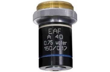 Image of LOMO Objective, Achromat, 40x, 0.75 N.A., H2O Immersion, RMS