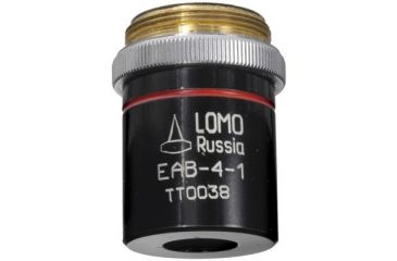 Image of LOMO Objective, Plan Achromat, 4x, 0.12 N.A., RMS
