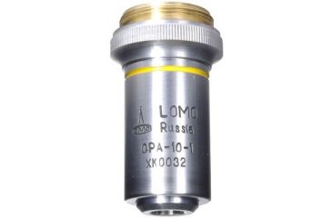 Image of LOMO Objective, Q-Plan Achromat, 10x, 0.30 N.A., DIN