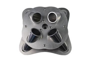 Image of LW Scientific 4-Place 50ml Angled Rotor Kit For Universal Centrifuges, 1 x 40-place micro-tube And 4 x 50 ml Metal Tube Shields, UNR-KIT7-50ML