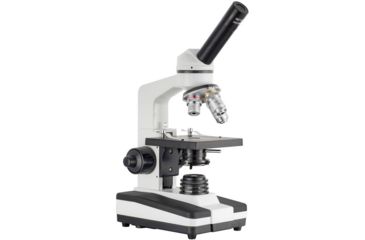 Image of LW Scientific Advanced Student Microscope with 3 Achromat objectives and Flourescent Light, CREAM EDM-M03A-DAF1