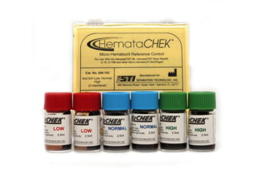 Image of LW Scientific HemataCHECK Micro-hematocrit Controls, 6 vials, HEP-CTRL-HMCK