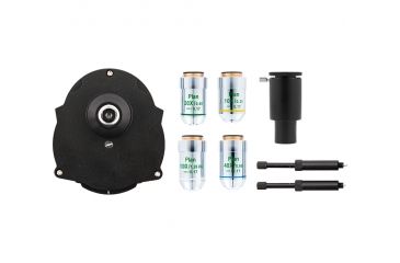 Image of LW Scientific Infinity Turret Phase 10X, 20X, 40X, 100X, Bright Field Kit, M5P-PHST-20BF