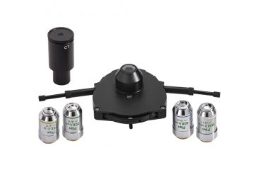 Image of LW Scientific Infinity Turret Phase 10X, 20X, 40X, 100X, Bright Field Kit, M5P-PHST-20BF