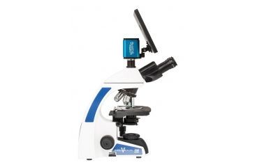 Image of LW Scientific Innovation Trinocular Microscope w/ BioVIEW Camera and  Monitor, INS-T4BV-IPL3