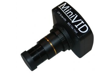 Image of LW Scientific MIniVid 5.1MP USB 2.0 Microscope Camera for MAC or PC, BLACK MVC-U5MP-EMTN