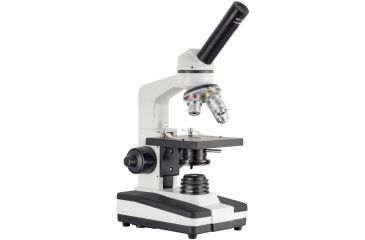 Image of LW Scientific Portable Advanced Student Microscope with 3 Achromat objectives, CREAM EDM-M03A-DALP
