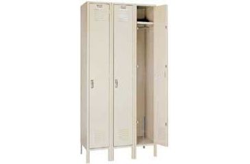 Image of Lyon Metal Products Locker 1TIER(1OPEN)GRY12X18X72 DD5042