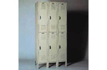 Image of Lyon Metal Products Locker 2TIER(2OPEN)GRY12X18X36 DD5222